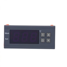 DollaTek Mini Digital Temperature Controller Thermostat with Sensor -50~110 ℃, 220V 10A LCD Display Thermostat for Refrigerators