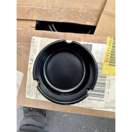 Retro Style GES-Line 301 Black Melamine Ashtray