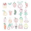 100PCS Set Marking Document Organizing Clip Multiple Cute Shapes Metal