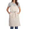 BIGHAS Adjustable Bib Apron with Long Ties for Women Men