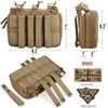 WYNEX Tactical Mag Admin Pouch, Molle Utility Tool Pouch Medical
