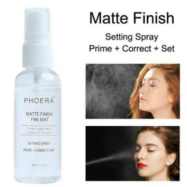AQUAPURITY Phoera Makeup Setting Spray 3 In 1 Fixer, Primer & Corrector Matte Fi