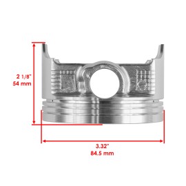 Caltric 2 Front Rear Cylinder Piston Ring for Kawasaki Teryx 750 KRF750 4X4 2008 - 2011