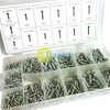 Dapetz ® Countersunk Screws, 550pcs Self Tapping Screws Assortment Nickel-Plated