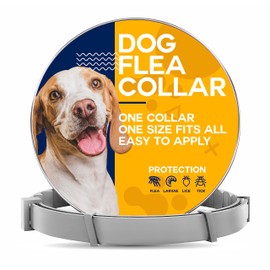 Flea and Tick Prevention for Dogs - Adjustable - One Size Fits All