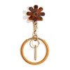 Hazel Key Chain, Windbell, Wax Cord Hand Strap, Women's, Daisy
