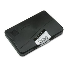 Felt Stamp Pad, 4 1/4 x 2 3/4, Black, Sold as 1 Each by Carter's