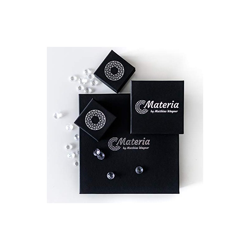 MATERIA by Matthias Wagner SO-119_So-111 Feather Earrings Silver 925 Women's