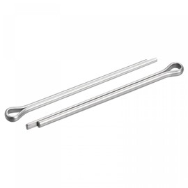 sourcing map Split Split Split Pin 2 mm x 30 mm 316 Stainless Steel Clip Attachment for Automotive Industry Mechanics Silver Pack of 15