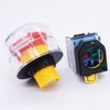 TWTADE / 22mm 1 NC 1 NO Red Mushroom Latching