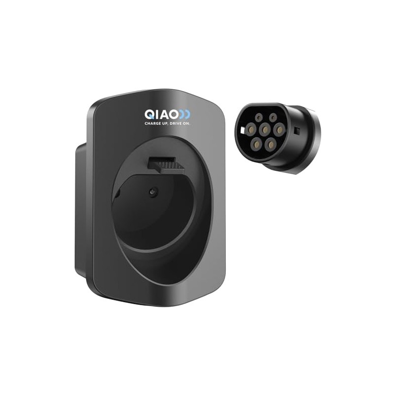 QIAO)) Type 2 EV Charger Holder, Wall Mount EV Charging