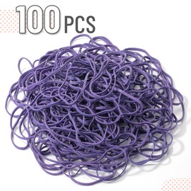 Mr. Pen- Large Rubber Bands, 100 Pack, Purple, Big Rubber Bands, Extra Large Rubber Bands, Purple Rubber Bands Large, Long Rubber Bands Office Supplies, 7 Inch Rubber Bands