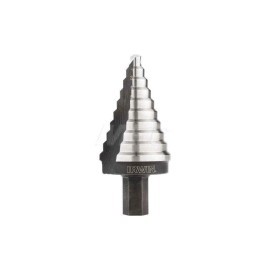Irwin 10 Hole Sizes, 1/4 to 1-3/8" Hole Diam HSS Speedpoint Step Drill Bit 1/...