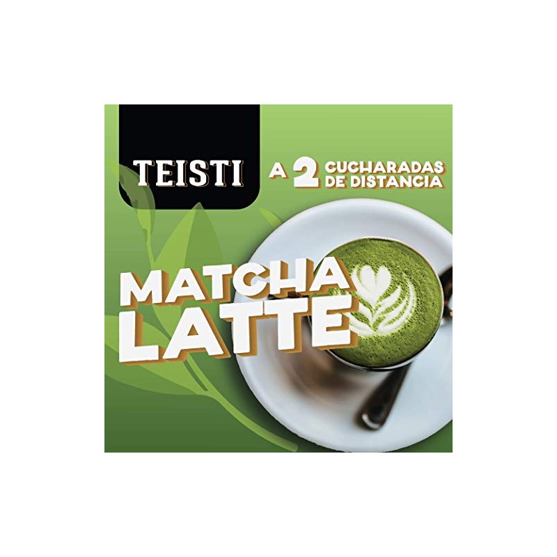 Teisti - Matcha Latte 180g - polvo para preparar deliciosa