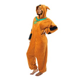 Bioworld Scooby Doo Adult Onesie Costume Kigurumi Union Suit With Hood-XXL