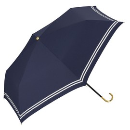 w.p.c 801-887 Sun Parasol, For Rain or Shine, Folding, Light Blocking, Sailor, Navy, 19.7 inches (50 cm)