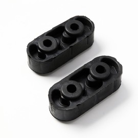 Slaacttion 15092802 Exhaust Muffler Hanger Insulator (2pcs) Compattible with Chevy Express Suburban Silverado 1500 2500 3500 HD and Yukon Savana Sierra 1500 2500 3500 HD (2)