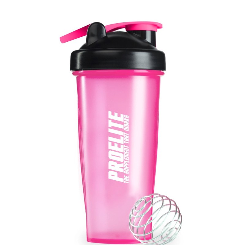 ProElite V3 Mixable Protein Shaker Bottle, 600 ml, Pink
