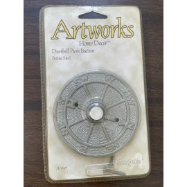 Angelo 76397 Push Button Doorbell Patina Steel