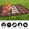 LOGOVISION University of Texas Picnic Outdoor Blanket, 50"x60" Buffalo Checks,