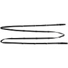 HKM Combination Auxiliary Reins Black One Size