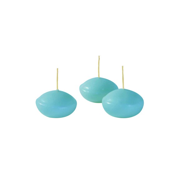 Cereria di Giorgio Floating Candles 4.5 cm Height 2.7 cm Pack of 20 Dusty Blue 56211_74