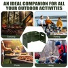 Camping Stove Windscreen 4 Plates Steel Camp Stove Windscreen Folding