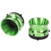 1 Pair 10 Inch Opener Polished Aluminum NAB Hub Adapters