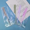 Zydiwo Pack of 200 Transparent Cellophane Bags Sticker Bag Small