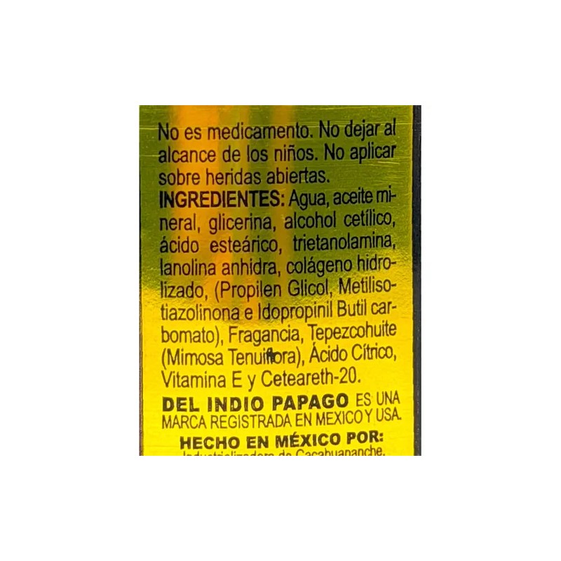 Crema De Tepezcohuite Para La Noche 120 Grs