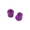 POSH 001800-05 Motorcycle Supplies, Full Billet Air Valve Cap, Short