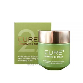 Kim Jeong-moon Aloe Cure Intensive 2x Cream 50g x 4 Set / 김정문알로에 큐어 인텐시브 2x 크림 50g x 4개 세트