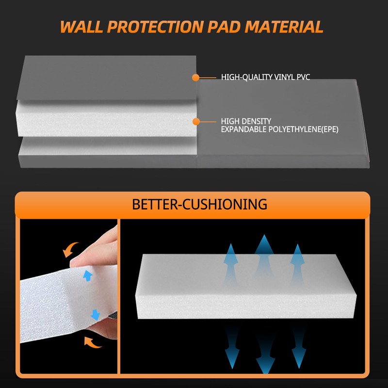 PROGOAL 1 Pack Wall Pads - Sport Protection Padding Gym