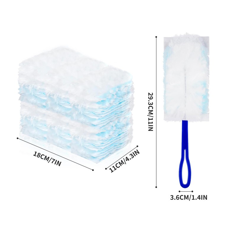 Flash Dust Magnet - 20PCS Flash Duster Dust Magnet Kit