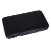 Pocket Chess Set with Black PU Leather Case, Portable Foldable