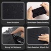 Lypumso Black Suede Wrap - 17in x 70in Self Adhesive
