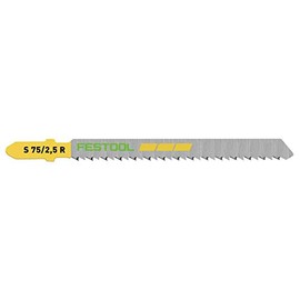 Festool 204259 Jigsaw Blade S 75/2,5 R/5 for Fine Wood Cutting 5-Pack