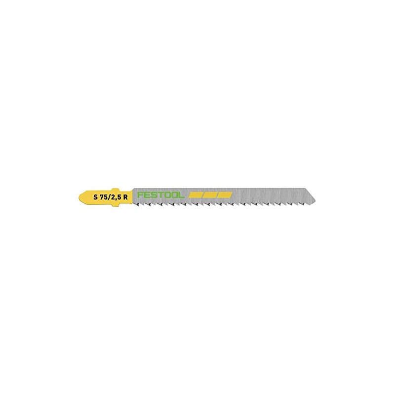 Festool 204259 Jigsaw Blade S 75/2,5 R/5 for Fine Wood