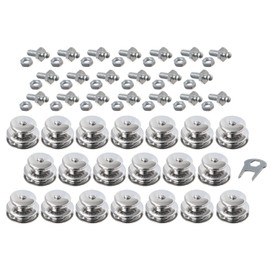 New Marine TENAX Pack of 20 Tops, Large + M5 x 10 mm Threaded Screws + Key