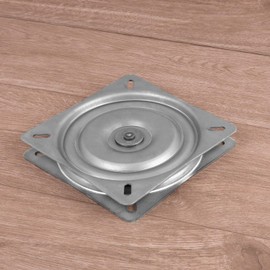 Soro Essentials- 5” x 5” Bar Stool Swivel Plate Replacement- Swivel Square Turntable for Standard Bar Stool Chair Mount Plate for Chair Bar Stool Square Swivel Furniture Replacement