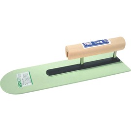 Kaneshica 153186 New Dokuma Trowel Wooden Handle Round Tip 13.0 inches (330 mm)