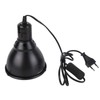 5.5in Reptile Lamp Fixture Uniform Heating Professional Shallow Dome Lamp