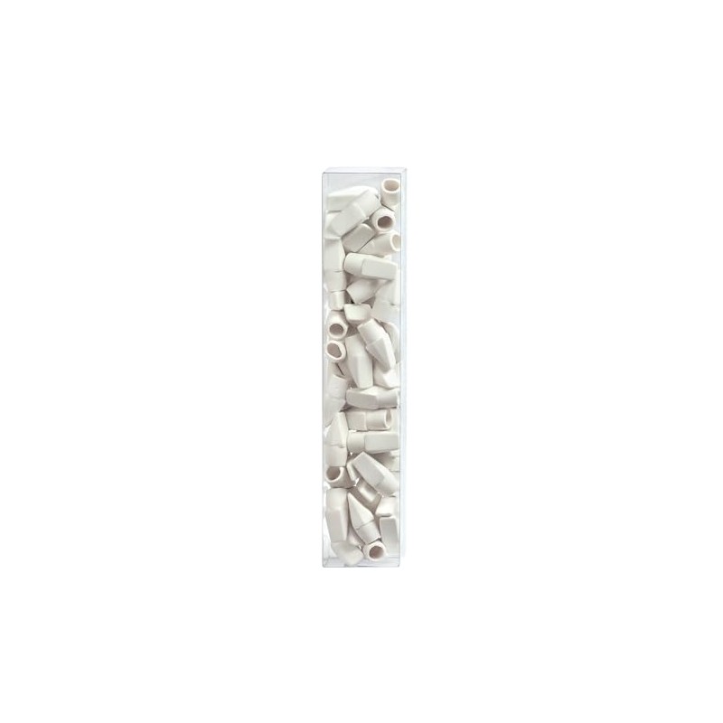 STAEDTLER Eraser Caps - 50 Pack White Pencil Erasers, PVC-Free