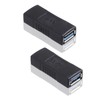 SAMCOS 2-Piece Relay Adapter, USB 3.0 Female, USB Female Female,