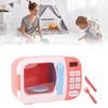 Kids Electric Microwave Oven Toy Set Cool Music Simulation Cooking
