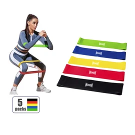 MJM IN PROFESIONAL Bandas DE Resistencia ELASTICAS DE Latex, 5 Niveles