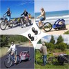 Gfamous Bicycle Trailer Coupling, Pack of 2 Bicycle Towing Hitch