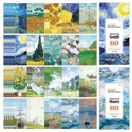 Monolike Bandal Bookmarks Gogh + Monet, 120 Pieces