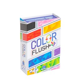 Blue Orange | Color Flush | Card Game | Ages 7+ | 3-6 Players | 15 Minutes Playing Time