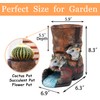 Euiroet Garden Rain Downspout Diverter, Splash Block & Gutter Extender,